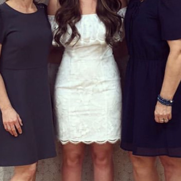 White Guess Lace Dress - Picture 2 of 2